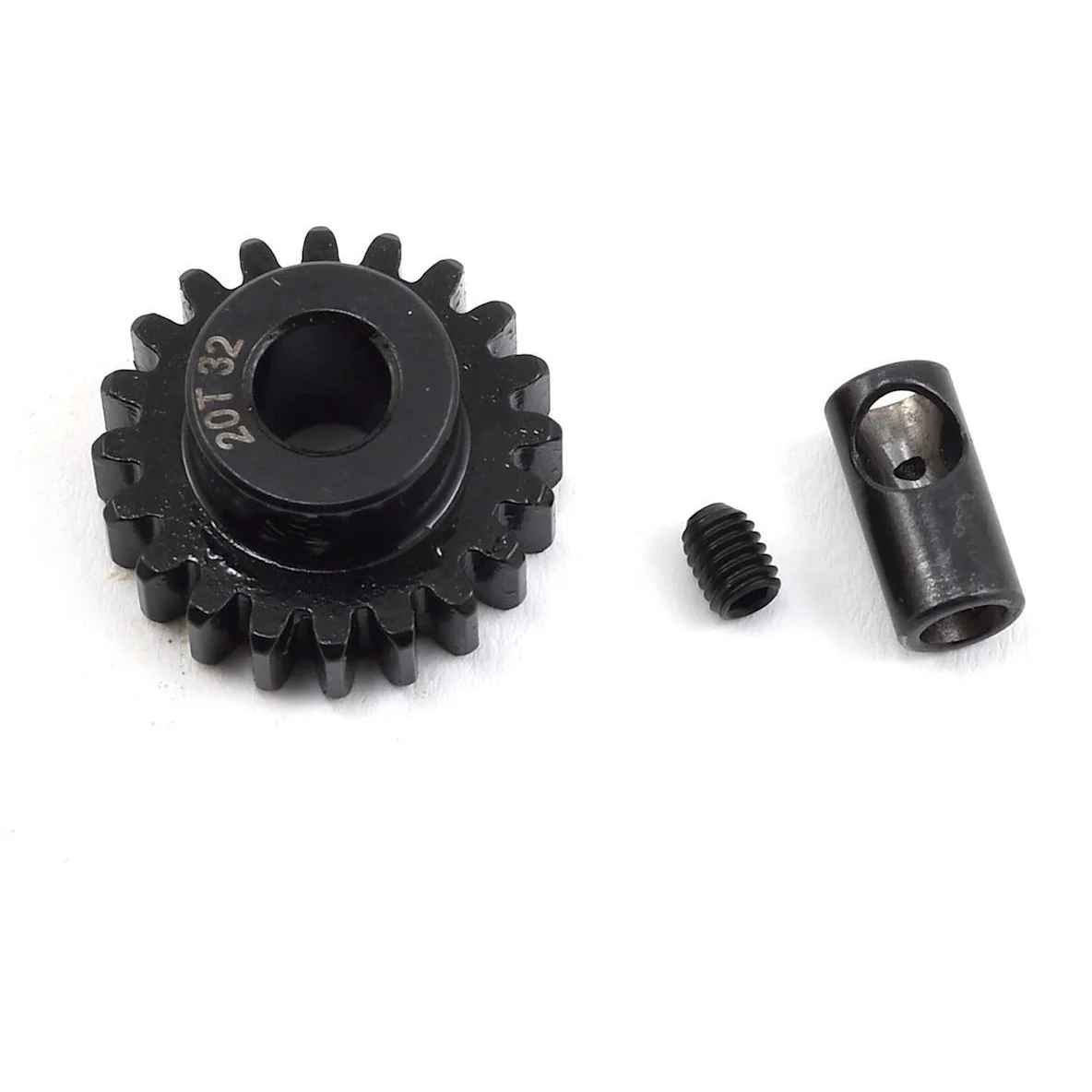ProTek RC Steel 32P Pinion Gear w/3.17mm Reducer Sleeve (Mod .8) (5mm Bore) (20T)