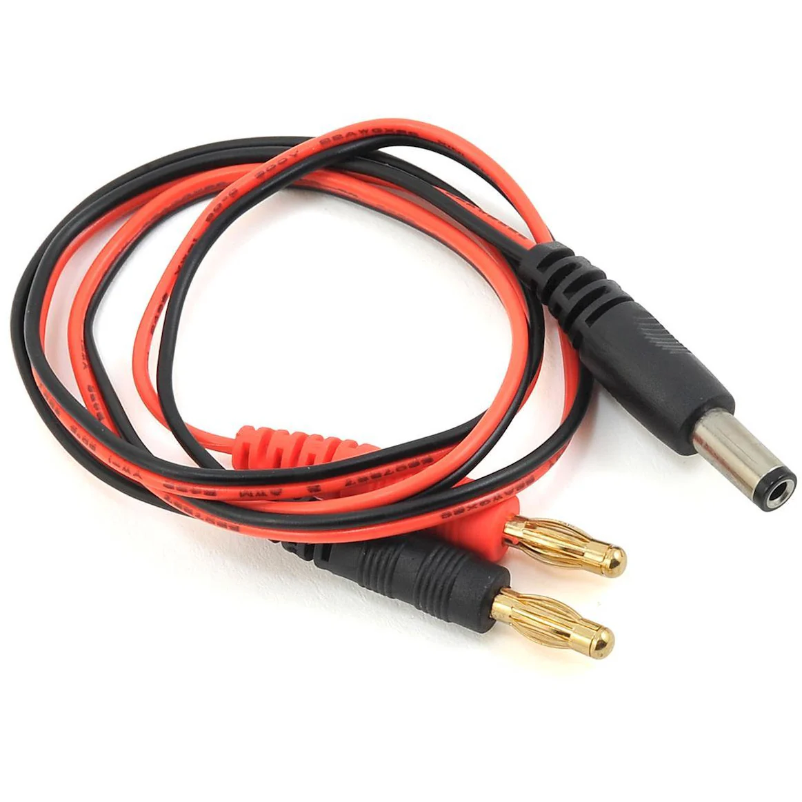 ProTek RC Transmitter Charge Lead (DC Plug to 4mm Banana Plugs)