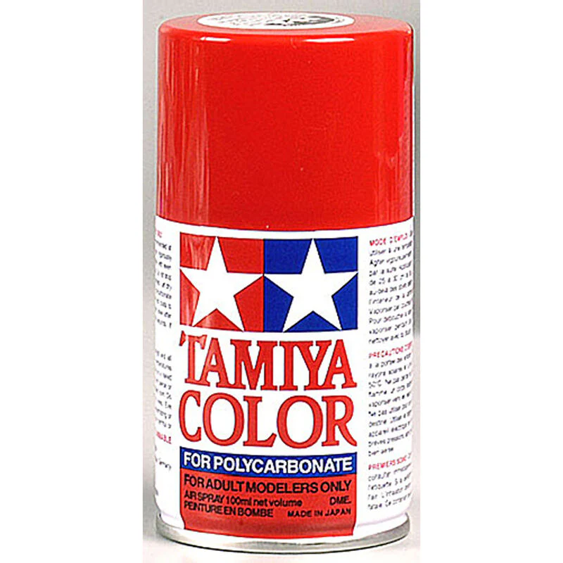 PS-2 Red Polycarbonate 100 ml Spray