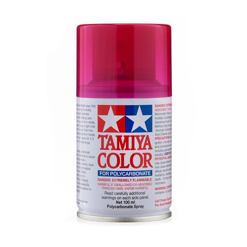 PS-40 Translucent Pink Polycarbonate 100 ml Spray