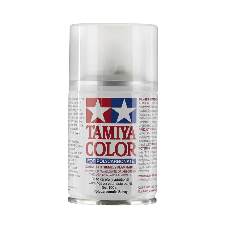 PS-55 Flat Clear Polycarbonate 100 ml Spray