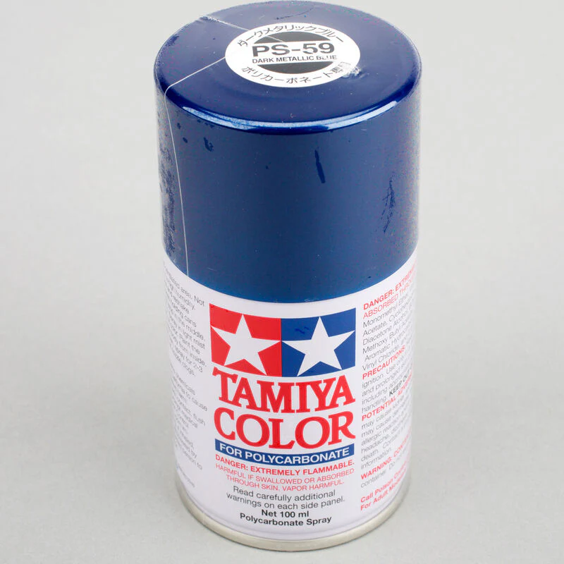 PS-59 Dark Metallic Blue Polycarbonate 100ml Spray