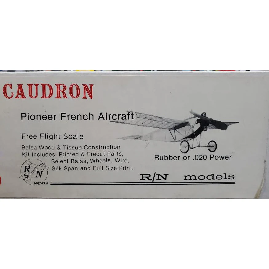 R & N Models GF107 Caudron Pioneer French Aircraft