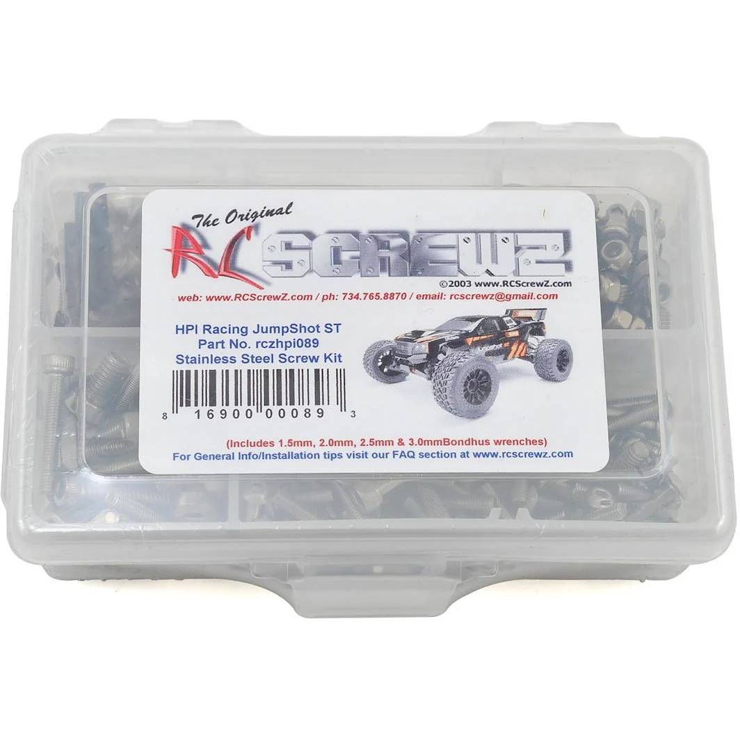 RC Screwz HPI Jumpshot ST Stainless Steel Screw Kit