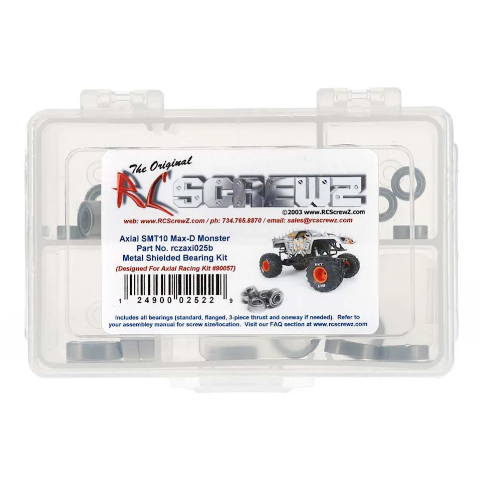 RC Screwz Metal Shielded Bearings SMT10 Max-D
