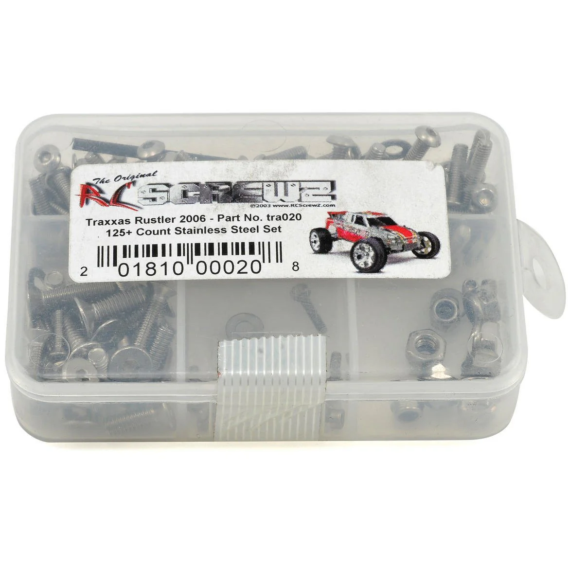 RC Screwz Traxxas Rustler XL5 Stainless Steel Screw Kit