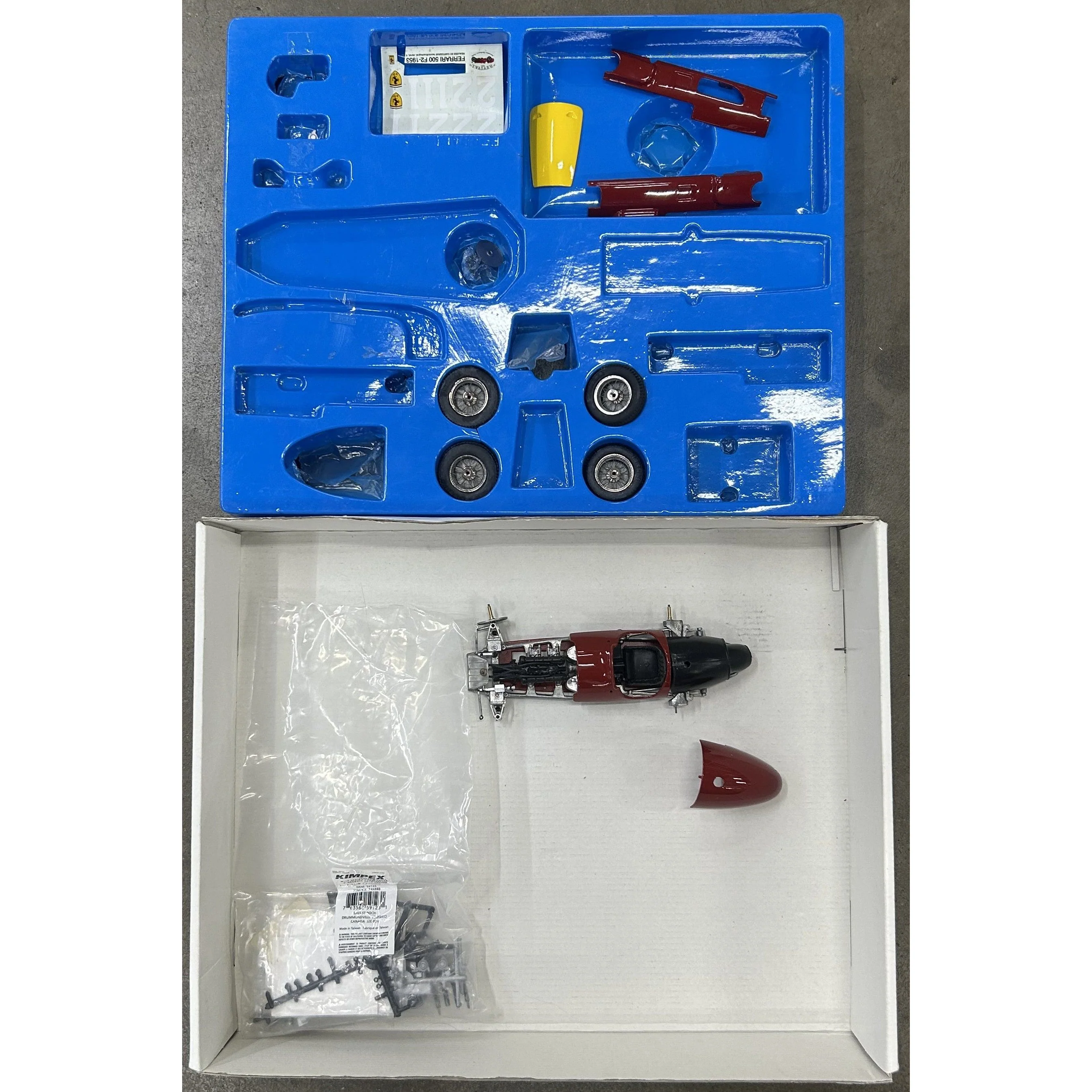 Revival 1/20 Scale Metal 1954 Ferrari 625 Grand Prix Car started - Image 3