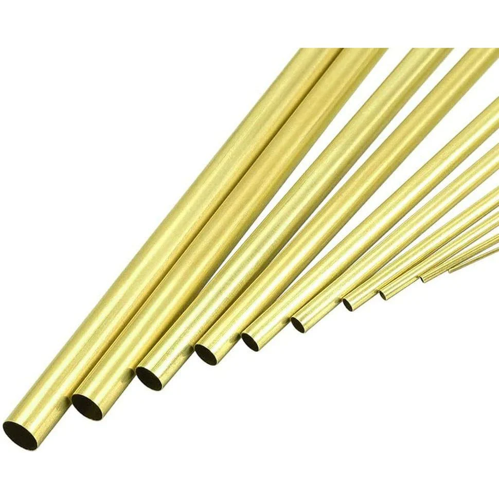 Round Brass Tube 15/32", Carded