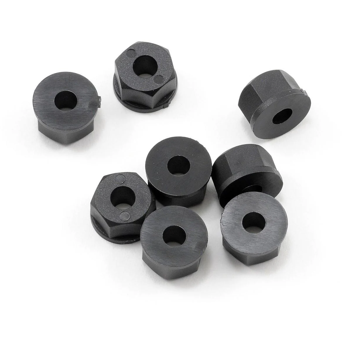 RPM 8-32 Nylon Nuts (Black) (8)