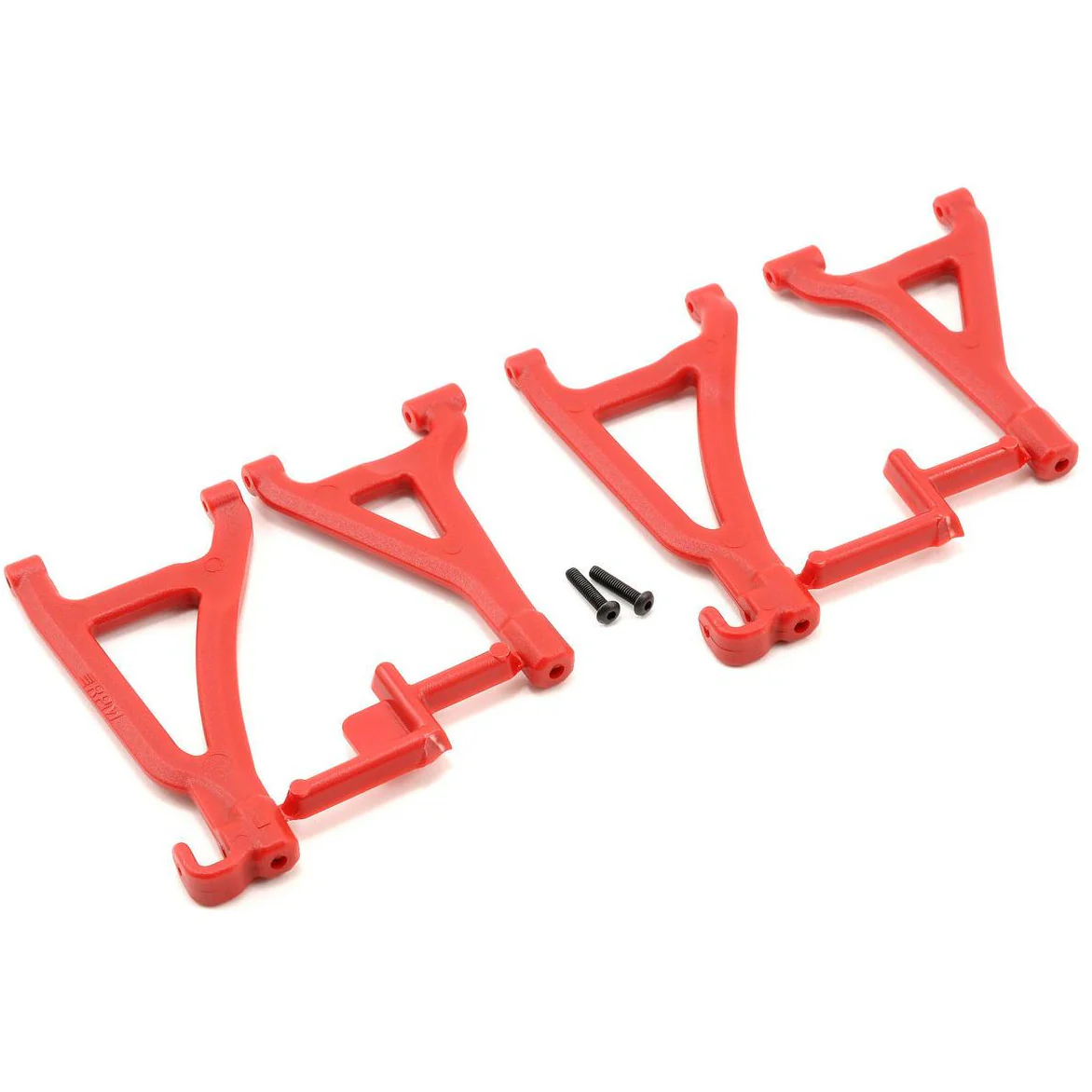 RPM Front Upper & Lower A-Arm Set (1/16 E-Revo) (Red)