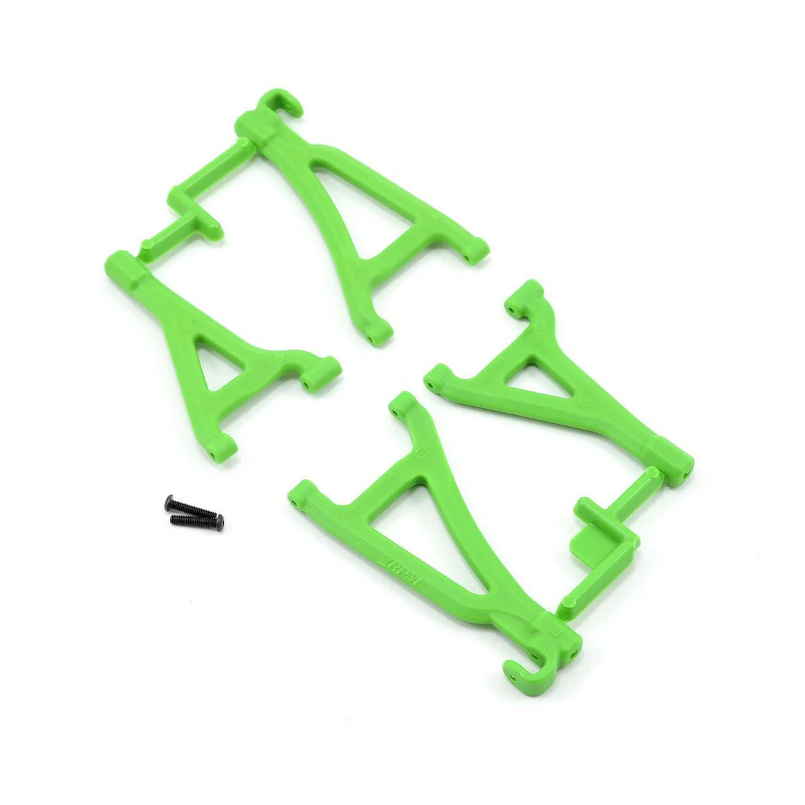 RPM Front Upper & Lower A-Arm Set (Green) (1/16 E-Revo)
