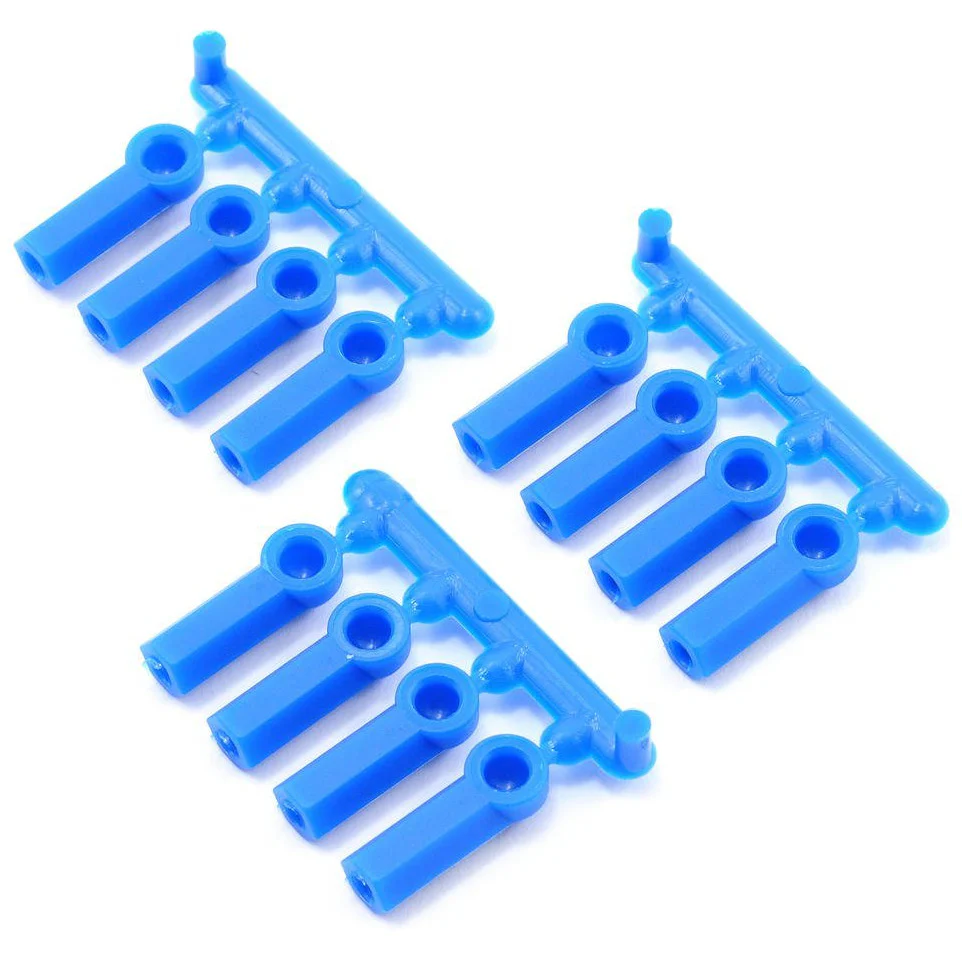 RPM Heavy Duty 4-40 Rod Ends (Blue) (12)