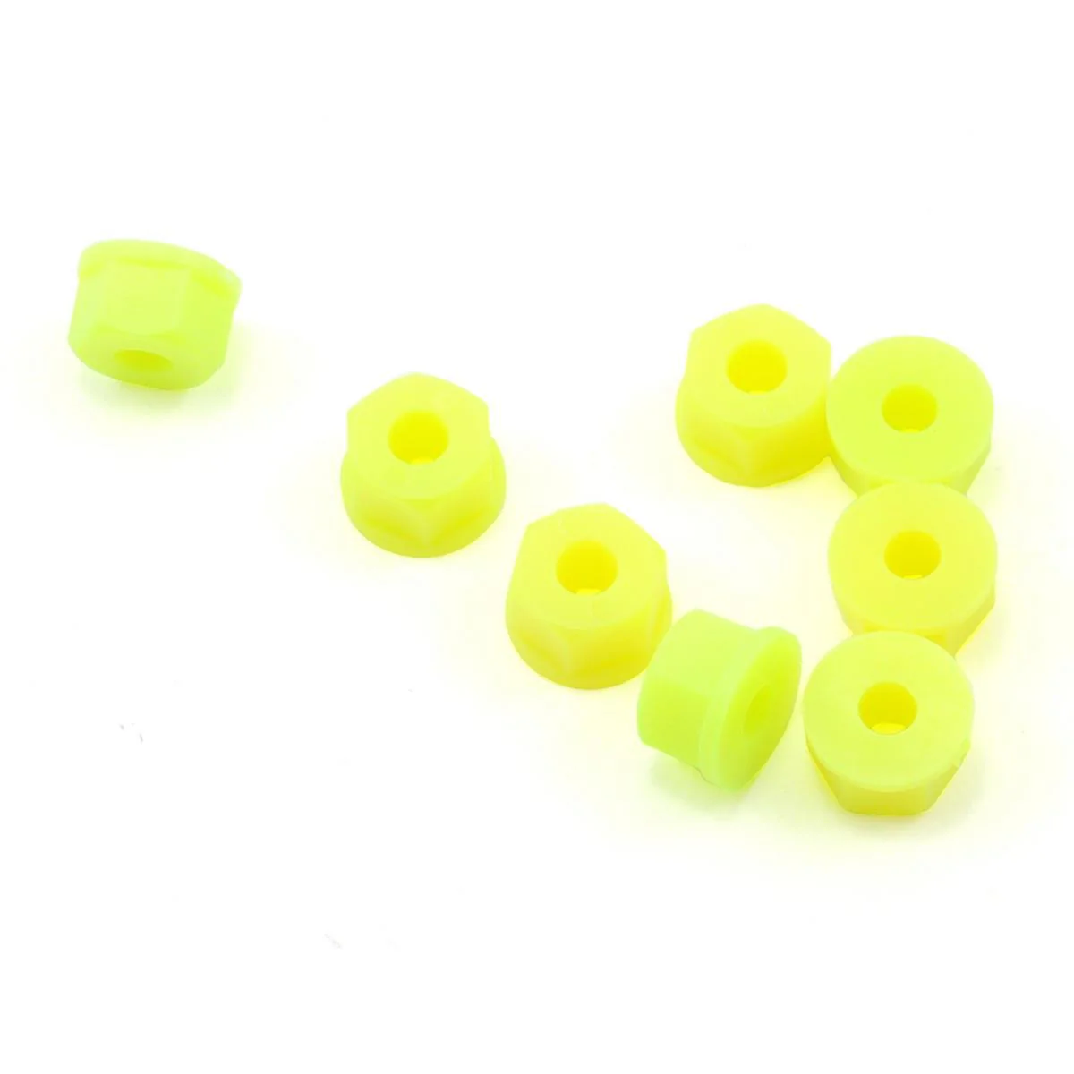 RPM Nylon Nuts 8-32 (Neon Yellow) (8)