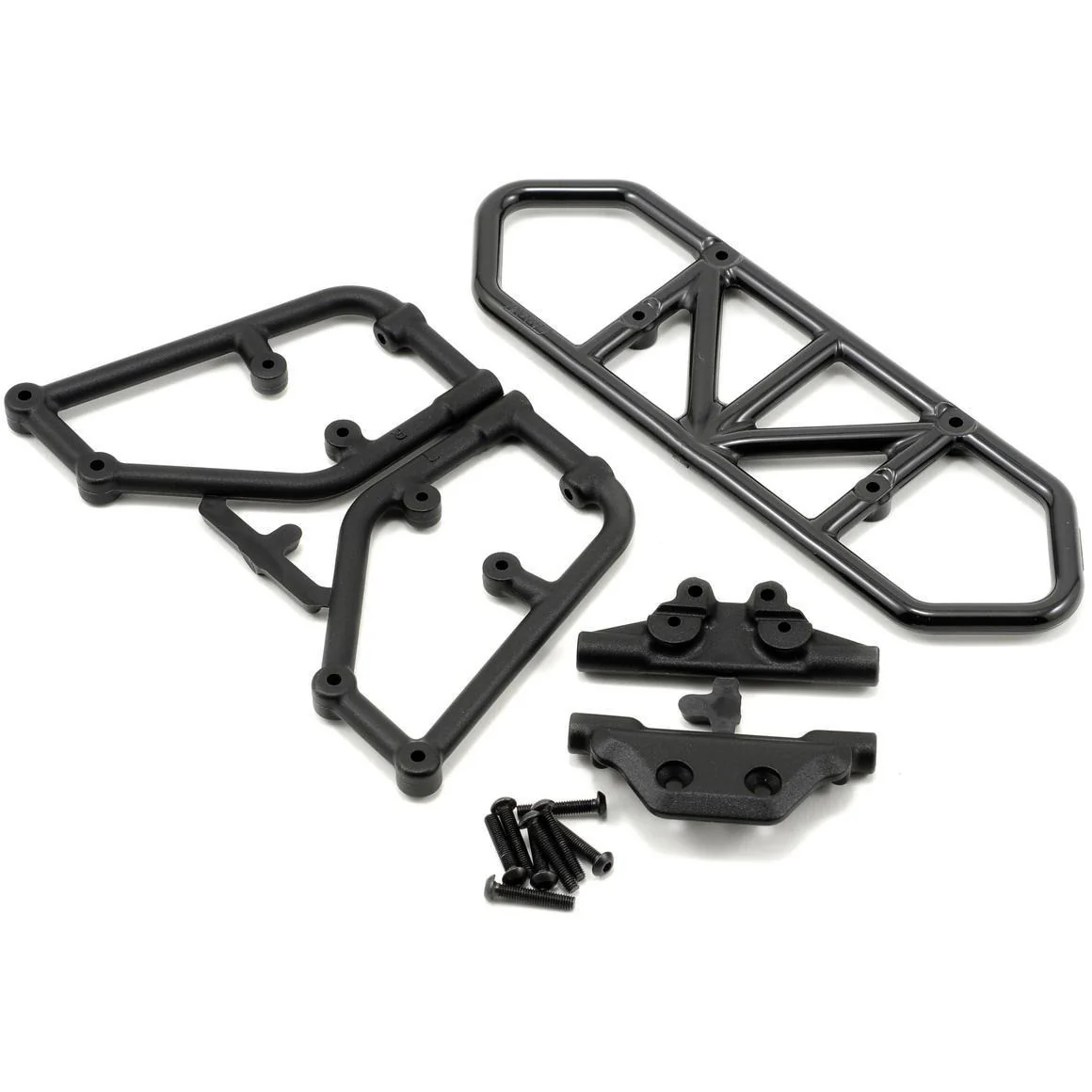 RPM Rear Bumper (Black) (Slash 4x4)