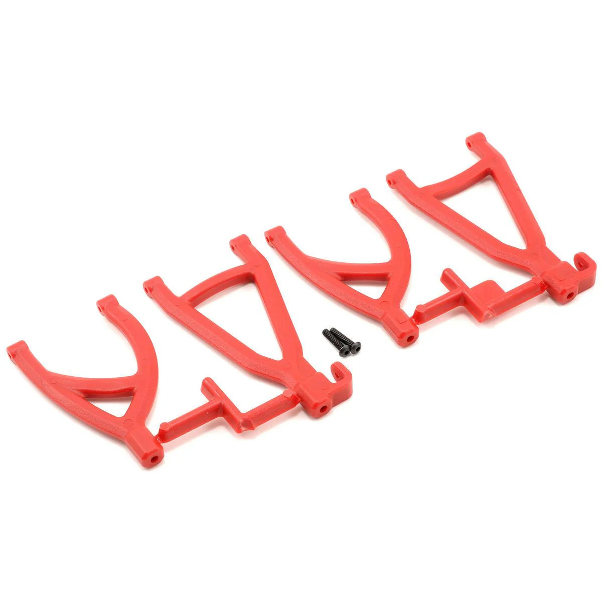 RPM Rear Upper & Lower A-Arm Set (1/16 E-Revo) (Red)