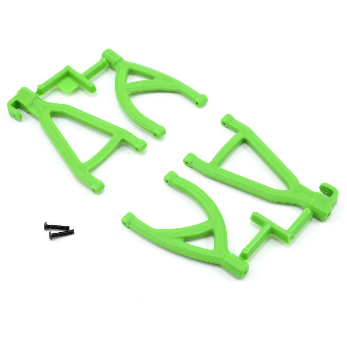RPM Rear Upper & Lower A-Arm Set (Green) (1/16 E-Revo)