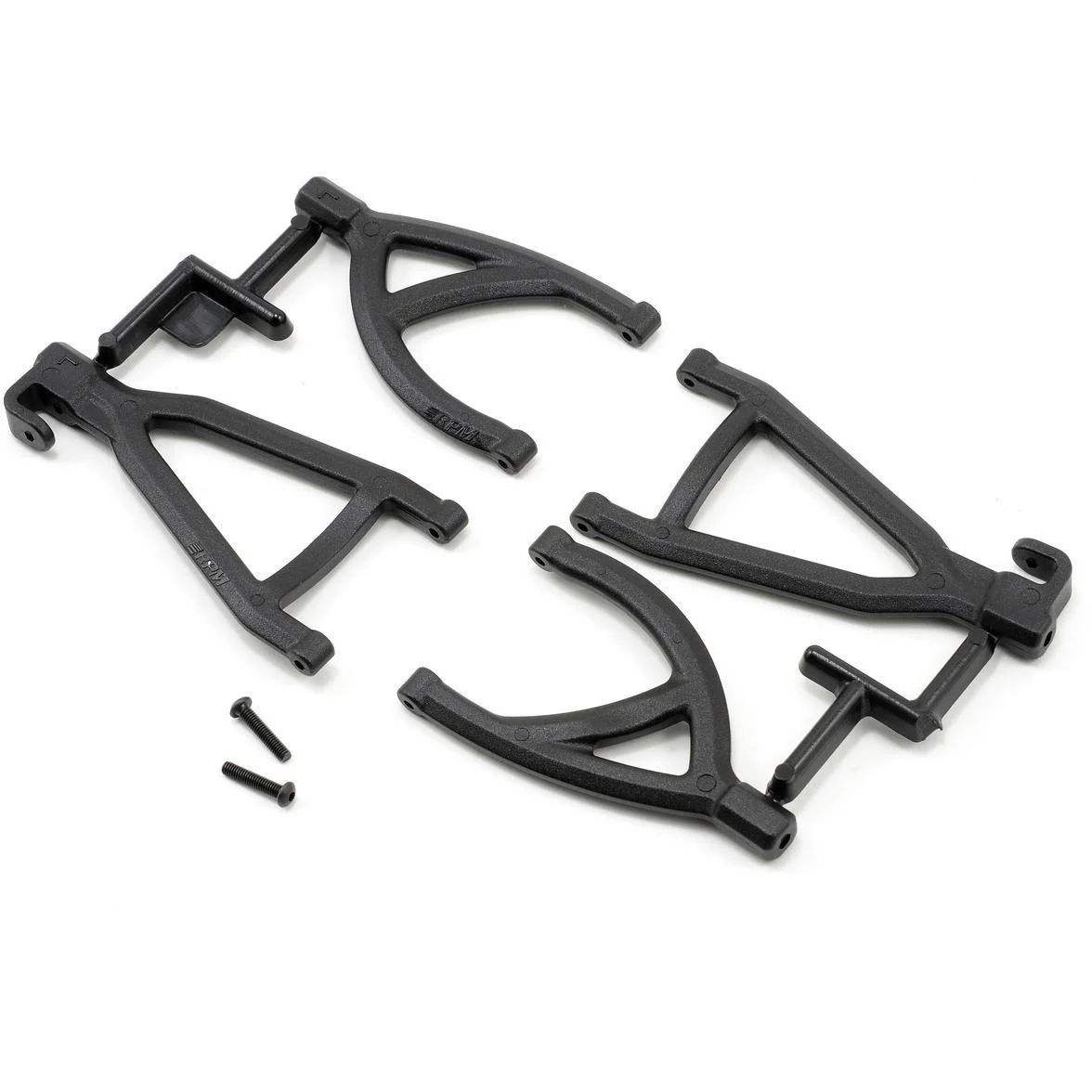 RPM Rear Upper & Lower A-Arms (1/16 E-Revo) (Black)