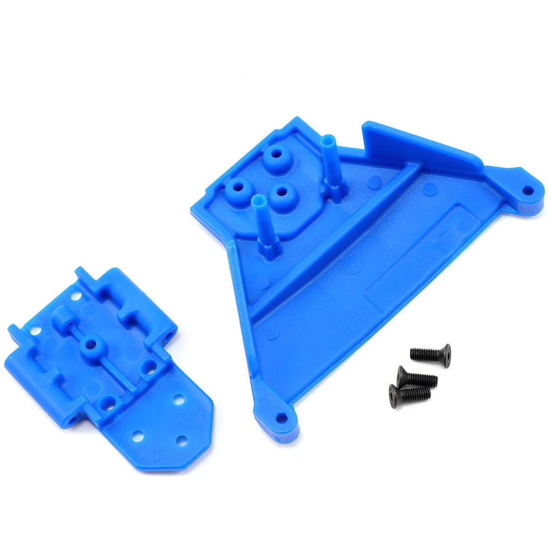 RPM Slash LCG 4x4 Front Bulkhead (Blue)