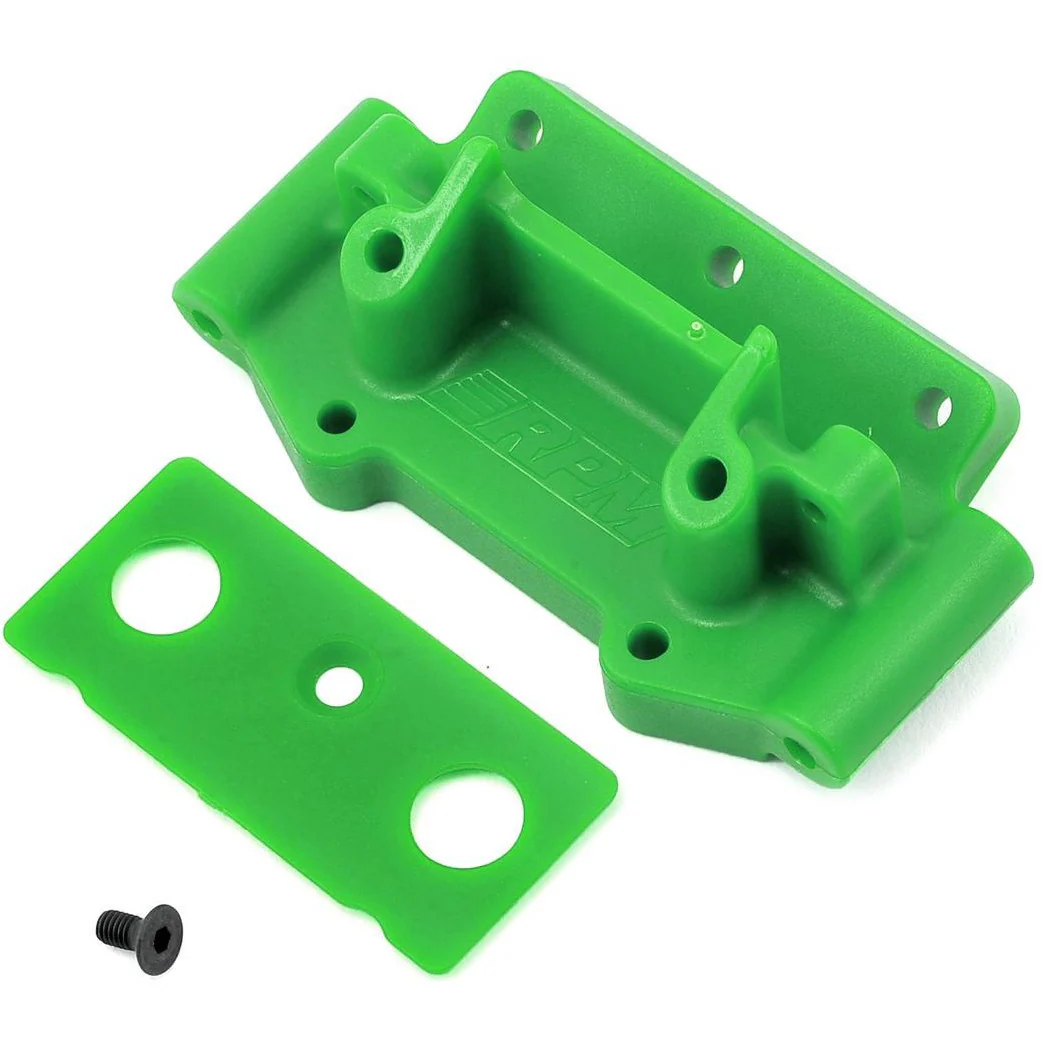 RPM Traxxas 2WD Front Bulkhead (Green)