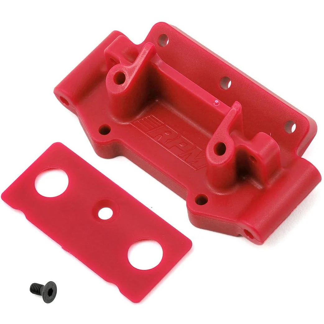 RPM Traxxas 2WD Front Bulkhead (Red)