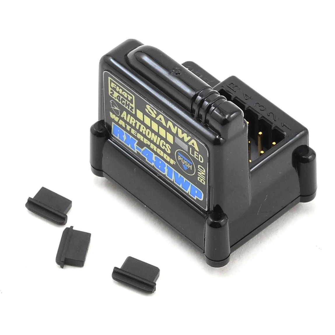 Sanwa/Airtronics RX-481WP Waterproof 2.4GHz 4-Channel FHSS-4 Receiver