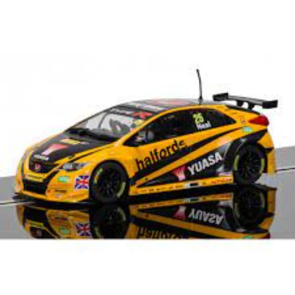 Scalextric C3861T BTCC Honda Civic Type R 2016 British touring Car 25 Matt Neal - Image 3