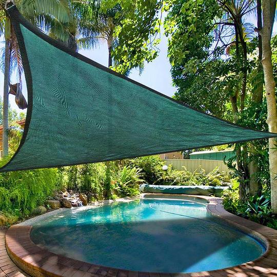 SHADE SAIL TRIANGLE 16'5" GREEN