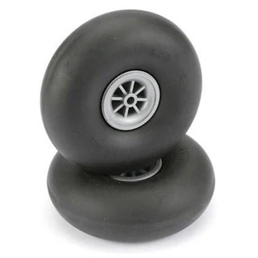 DUB325R Smooth Wheels,3-1/4"