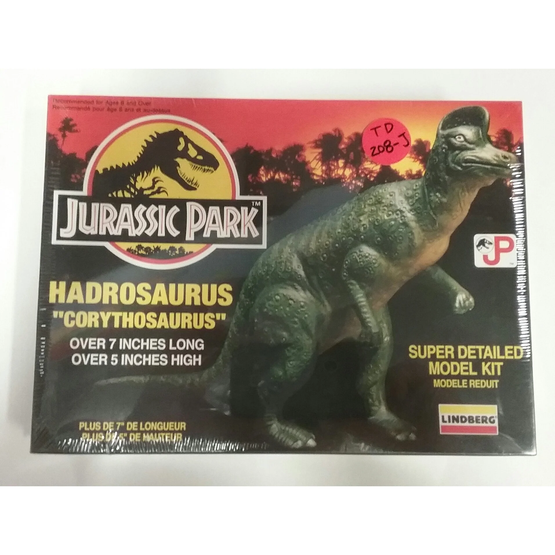 Jurassic Park Hadrosaurus 'Corythosaurus' from Lindberg