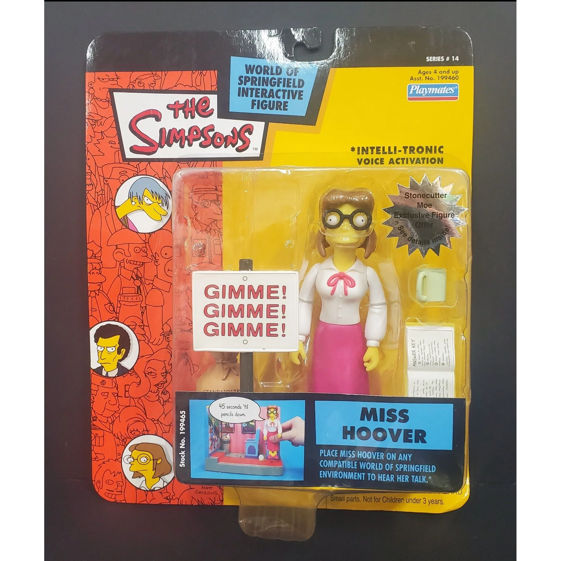 The Simpsons Miss Hoover Interactive Figure
