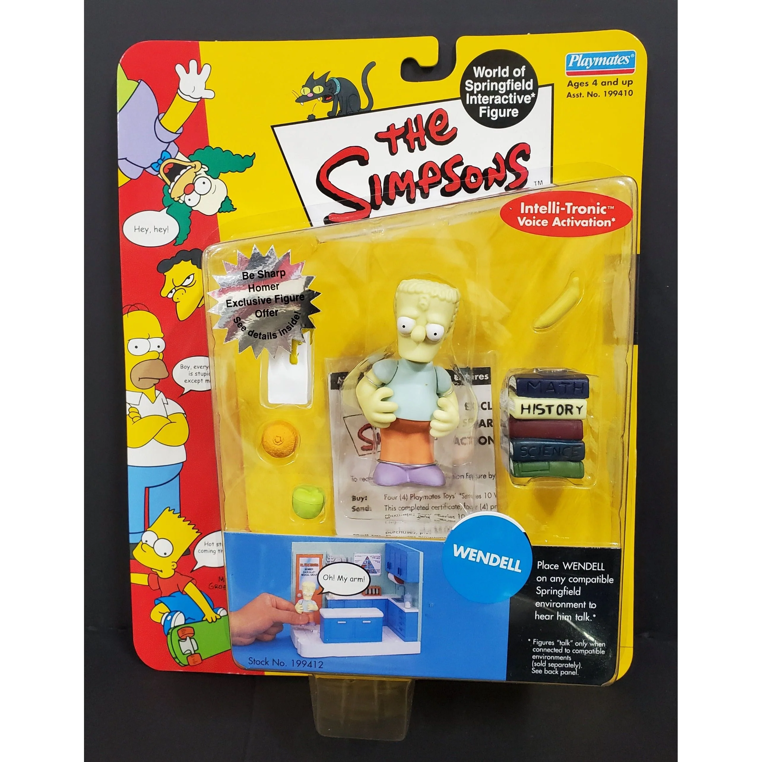The Simpsons Wendell Interactive Figure