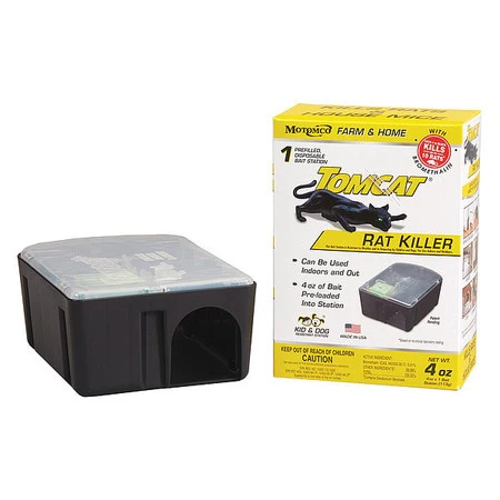 TOMCAT 4 oz. 6" L Rodent Station