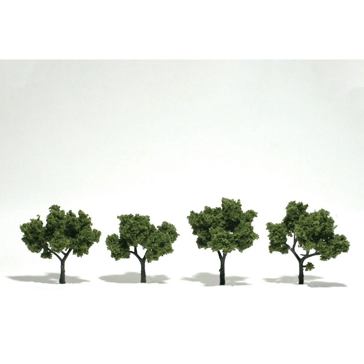 TR1503 Ready-Made Tree, Light Green 2-3" (4)