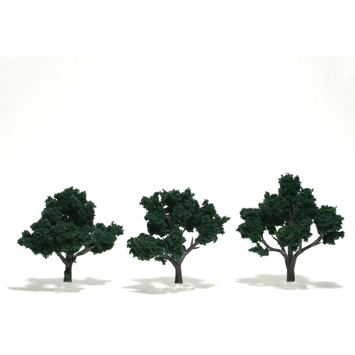 TR1508 Ready-Made Tree, Dark Green 3-4" (3)