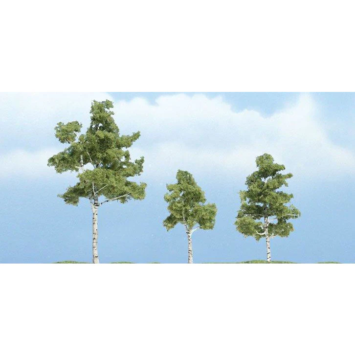 TR1605 Premium Paper Birch Tree, 3"/2"/1.50" (3)