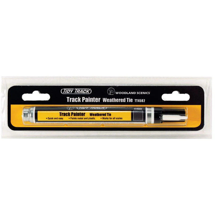 TT4582 Woodland Scenics Track Painter Weathered Tie 0.33 Fluid Oz