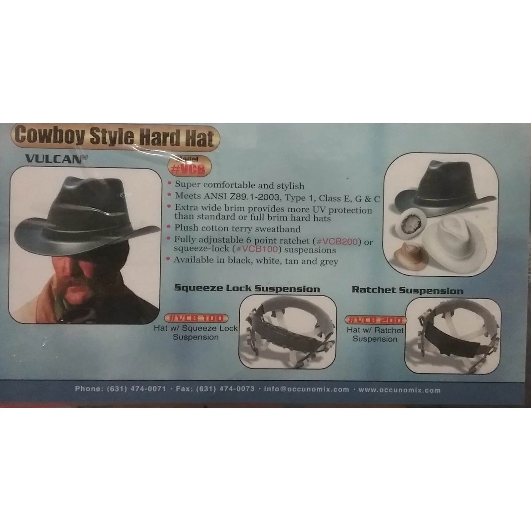 Vulcan No.VCB 200 Cowboy Hardhat