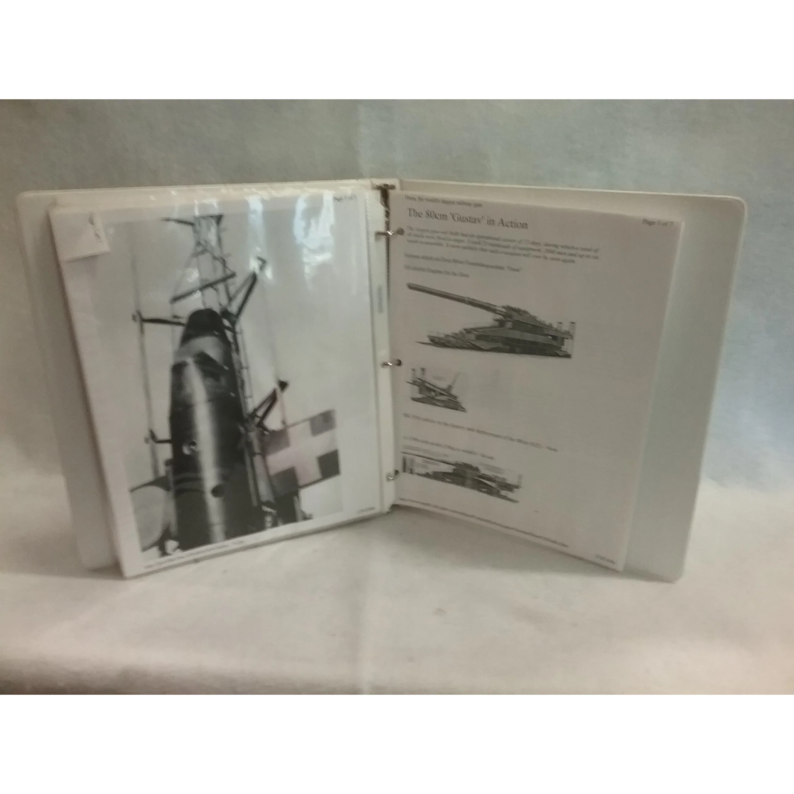 WWll German A4/V2 Homemade Reference Manual with pictures and specs - Image 2