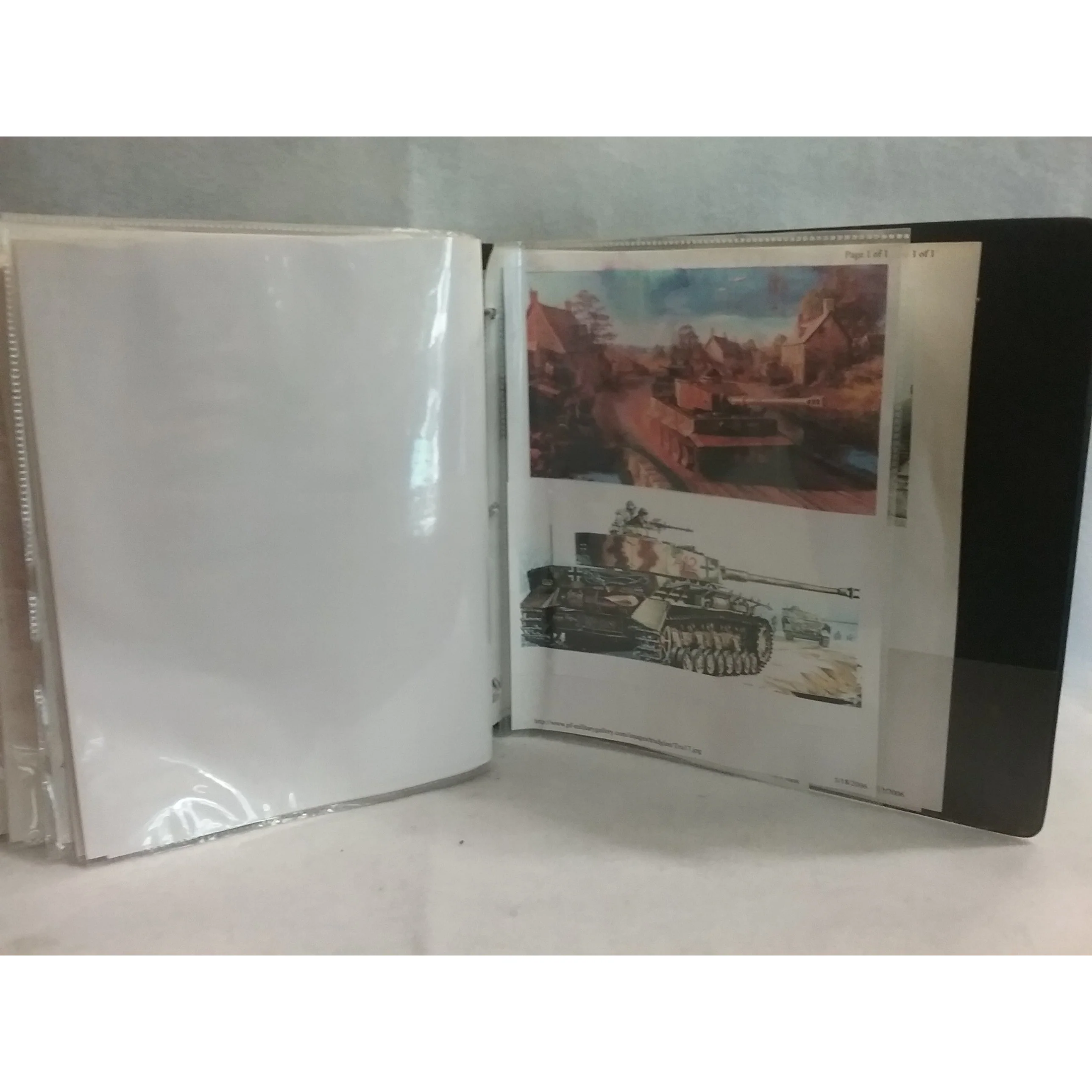 WWll German Military Homemade Reference Manual with pictures and specs - Image 5